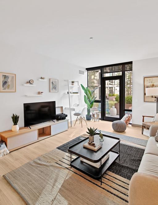 Triangle Square model living room